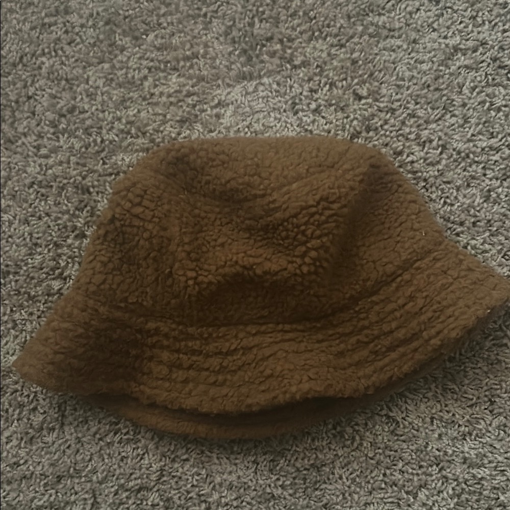 Cozy Brown Bucket Hat